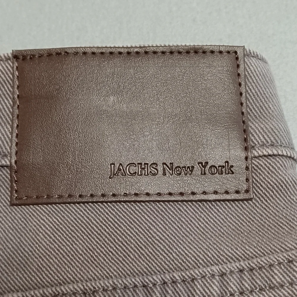JACHS New York‎ Mens 5 Pocket Denim Pant Grey Straight Fit  40x32 S26A-128-VES